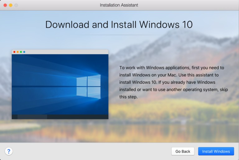 parallels desktop windows 10 license needed