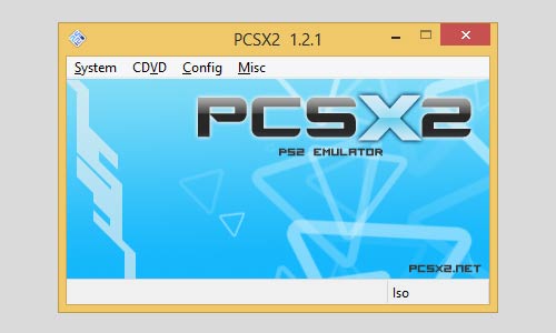 pcsx2 emulator running on windows 10 pc